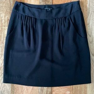Theory black skirt